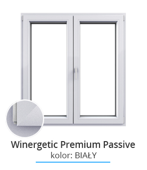 Okno Winergetic Premium, kolor: biały